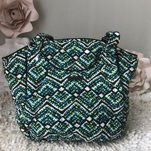 Vera Bradley Glenna Satchel Rainforest